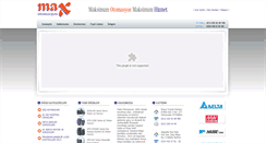 Desktop Screenshot of maxotomasyon.com